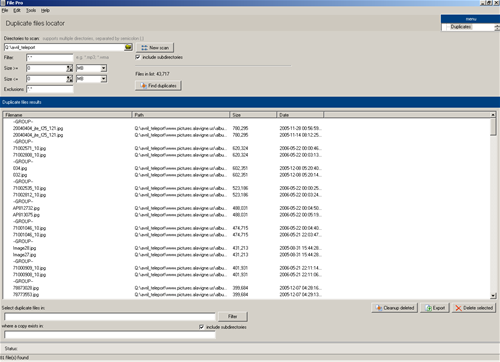 Disk and file manipulation